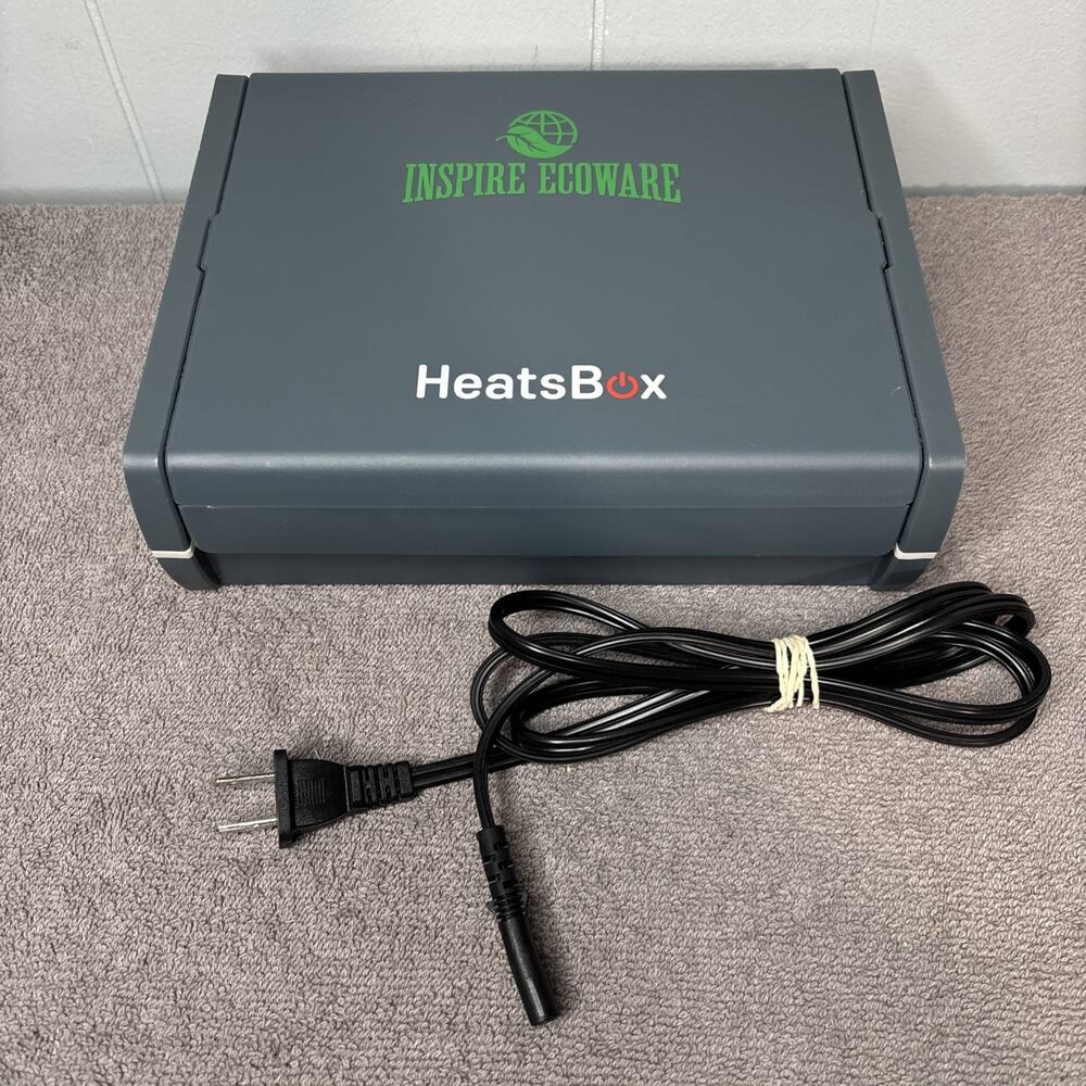 Heatsbox Inspire Ecoware Portable Food Warmer Preowned Tested